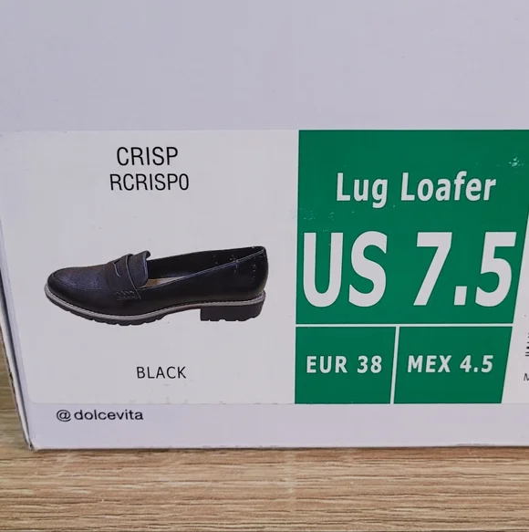 Black Loafers for Women - Picture 2 of 7